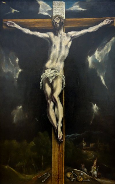 Cristo en la cruz de El Greco